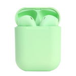 Casti Wi-Fi i12 Verde, Wireless, Bluetooth V5.0+ 3D sound,fast charging, POP-UPS,microfon, compatibile Universal, OEM