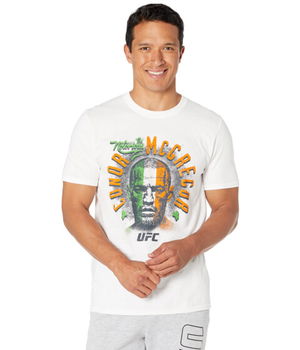 Imbracaminte Barbati UFC UFC Conor McGregor Flagged T-Shirt White, UFC