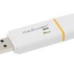 Stick USB Kingston DataTraveler I G4 8GB (Alb/Galben)