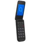 Telefon mobil cu clapeta Alcatel, ecran TFT 2.4 inch, 970 mAh, Bluetooth 3.0, camera foto, Dual Sim, meniu romana, Alb, Alcatel