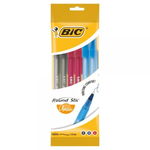 Set 6 Pixuri Colorate Bic Stic, Varf 1 Mm