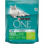 PURINA One Indoor, Curcan cu Cereale Integrale, hrană uscată pisici, 1.5kg, Purina One