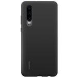 Husa Spate Huawei P30 Black Silicone Car Case