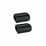 Set 2 bucati capac protectie cric pentru trotineta electrica scuter Xiaomi Mijia M365 / M365 Pro din cauciuc negru, krasscom