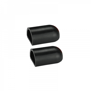 Set 2 bucati capac protectie cric pentru trotineta electrica scuter Xiaomi Mijia M365 / M365 Pro din cauciuc negru, krasscom