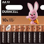 Set 10 baterii alcaline Duracell LR6, AA, 1.5 V