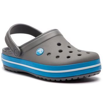 Papuci flip-flop dama, Crocs, Textil, Albastru, 39.5 EU