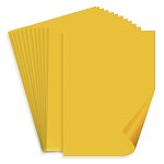 Carton color galben auriu A4 160g 12 set Clariana, Galeria Creativ