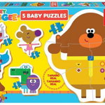 Puzzle 5 in 1 3 4 3 5 5 piese Baby Hey Duggee, Educa