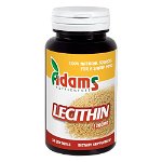 Lecithin 1200mg 30cps Adams Supplements, 