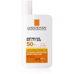 Fluid invizibil fara parfum pentru protectie solara La Roche-Posay Anthelios UV-MUNE, SPF 50+, 50 ml