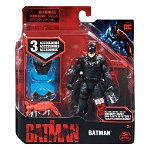 Figurina cu 3 accesorii DC Batman 10 cm, Spin Master