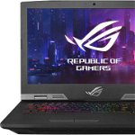 Laptop Gaming Asus ROG G703GXR-EV003T (Procesor Intel® Core™ i7-9750H (12M Cache, up to 4.50 GHz), Coffee Lake, 17.3" FHD, 32GB, 1TB HDD @5400RPM + 512GB SSD, nVidia GeForce RTX 2080 @8GB, Win10 Home, Gri)