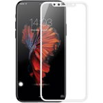 Folie de sticla Apple iPhone XS MAX, 5D FULL GLUE ALB, MyStyle
