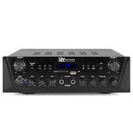 Amplificator audio Power Dynamics PV220BT, 2 canale, 2x 50W, Bluetooth, Tuner FM, USB, SD, Power Dynamics