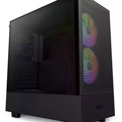 Carcasa NZXT H5 Flow ARGB Middle Tower E-ATX/ATX/mATX/mITX Black