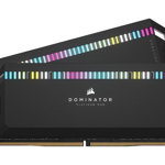 Memorie Dominator Platinum RGB Black 32GB (2x16GB) DDR5 6000MHz Dual Channel Kit, Corsair