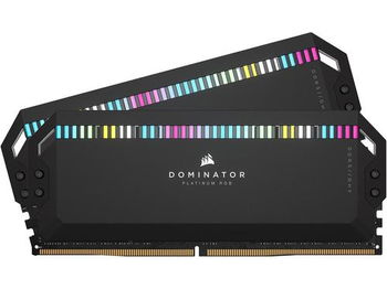 Memorie Dominator Platinum RGB Black 32GB (2x16GB) DDR5 6000MHz Dual Channel Kit, Corsair