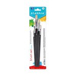 Set 5 pensule Brush STARPAK pentru pictura , Robentoys, Starpak
