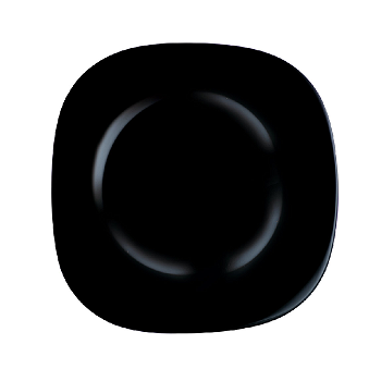 Farfurie intinsa Luminarc Carine neagra cu diametrul de 26cm