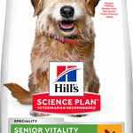 HILL's Canine Mature Adult Small&Mini Senior Vitality 7+, Pui şi Orez 1.5 kg, Hill's