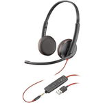 Casca Call Center Plantronics Blackwire C3225 USB-A Binaural