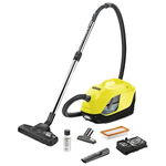 cu filtru apa DS6 2 litri 650W Negru Galben, Karcher