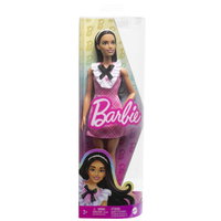 PAPUSA BARBIE FASHIONISTA BRUNETA CU BENTITA, BARBIE - Fashionistas