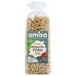 Fusilli din orez integral Bio fara gluten Amisa, 500 g, Bio Holistic