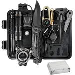 Kit multifunctional cu 19 piese si geanta de depozitare - Negru, Divendi