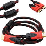 Cablu HDMI-HDMI digital, contacte aurite, transmisie Full HD 1080p, Tenq.ro