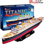 Cubicfun PUZZLE 3D Titanic Large - T4011H, Cubicfun