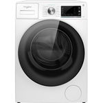 Masina de spalat rufe Whirlpool Supreme Silence W6W045WBEE, 10 kg, 1400 rpm, Clasa B, Al 6-lea Simt, Motor Zen Direct Drive, FreshCare+, Steam Refresh, Steam Hygiene, Display LCD (Alb), Whirlpool