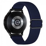 Curea Upzz Tech Mellow Compatibila Cu Samsung Galaxy Watch 4, 40 / 42 / 44 / 46 Mm, Albastru Navy, Upzz