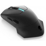 Mouse Gaming Wireless DELL Alienware AW310M, 12000 dpi, negru
