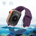 Curea APS Silicone Watch Band compatibila cu Apple Watch 4/5/6/7/8/SE 38/40/41mm Mov, OEM