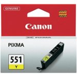 Canon CLI-551Y - cartus cerneala galbena pentru Canon IP7250