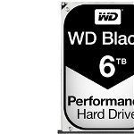 HDD Western Digital Black 6TB SATA III 7200RPM 256MB, Nova Line M.D.M.