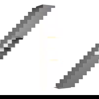 Dulap de baie înalt gri 30x186 cm Set 357 - Pelipal, Pelipal