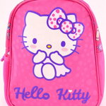 Ghiozdan gradinita mini Pigna Hello Kitty roz inchis HKRS1828-1 hkrs1828-1