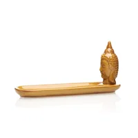 Suport din ceramica pentru betisoare parfumate AR113 Maro, Inovius