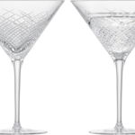 Set 2 pahare martini Zwiesel Glas Bar Premium No.2 design Charles Schumann handmade 294ml, Zwiesel Glas