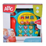 Telefon pentru bebe cu 25 de functii, albastru, ABC 104010016, Simba Toys Romania