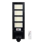 Lampa Solara Stradala 1254 LED 400W cu telecomanda 4 CASETE, GAVE