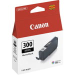 Cartus cerneala Canon PFI300MBK, Matte Black, capacitate 14.4ml, pentru Canon