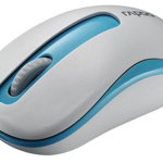 Nou! Mouse Wireless Rapoo M10 Plus, 1000 DPI, Optic (Alb/Albastru)