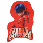 Perna poliester, Girl Power, rosu, 36 x 26 cm, Disney
