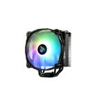 Cooler Procesor ENERMAX Seria F40, ARGB Edition CPU Intel / AMD AM4, Suport 200W + TDP, ARGB PWM, 14 cm, Negru