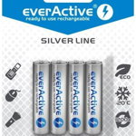 Baterie EverActive Silver Line AAA / R03 800mAh 4 buc, EverActive