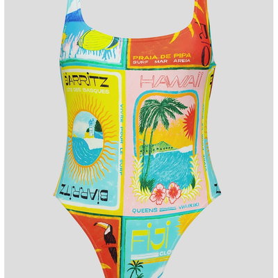 Costum de baie intreg cu model Atlas, ROXY